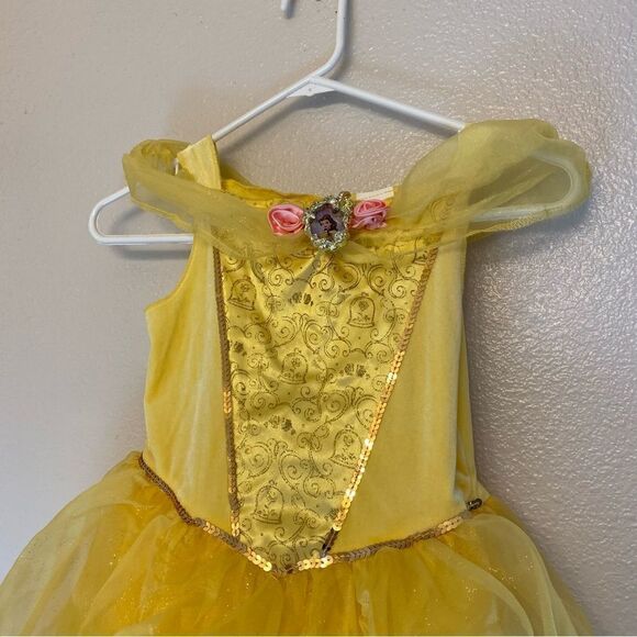 Disney Disguise 10104L Princess Belle Beauty & The Beast Costume -small 4-6 - Picture 3 of 7